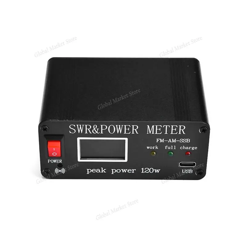 

Miniature HF Automatic Antenna Tuner OLED Display 1.8MHz-50MHz 0.5-120 WATU-130