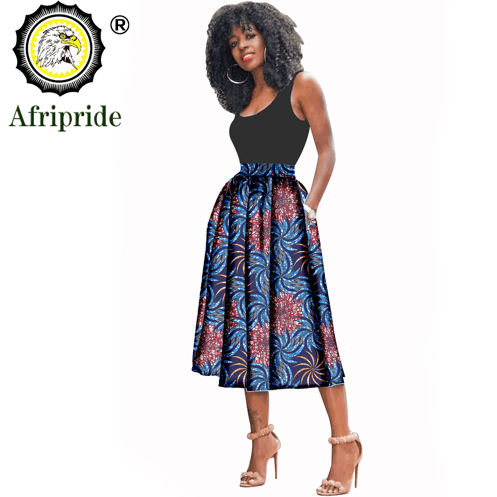 African skrits for women printclothing pure cotton spring autumn ankara print dashiki bazin riche  fabric AFRIPRIDE S1827003