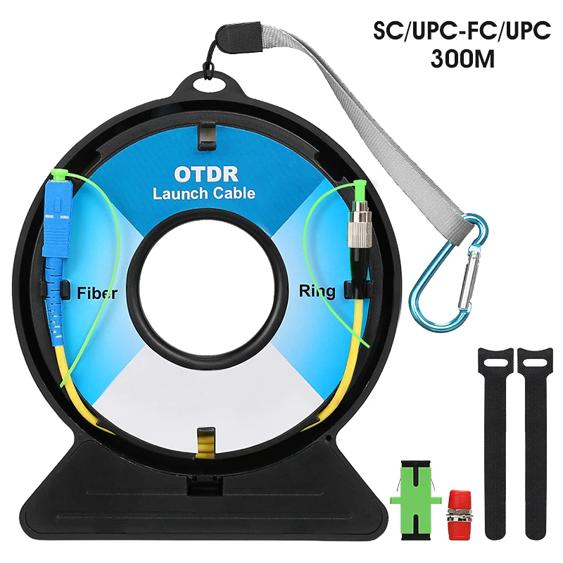 300M SC/FC/ST/LC-APC/UPC OTDR Dode Zone Eliminator Fiber Ringen glasvezel OTDR Launch Kabel Box SC/APC-SC/APC