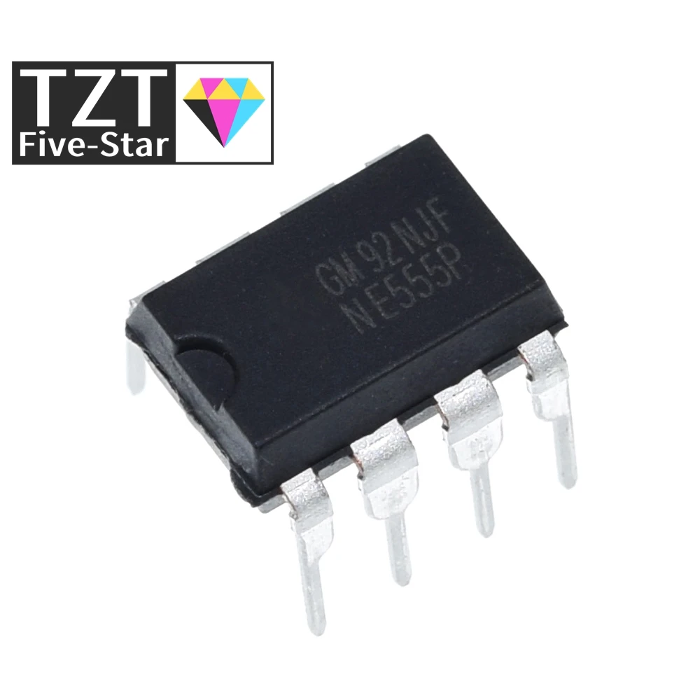 50/100 قطعة جديد NE555 NE555P NE555N الموقتات الدقيقة