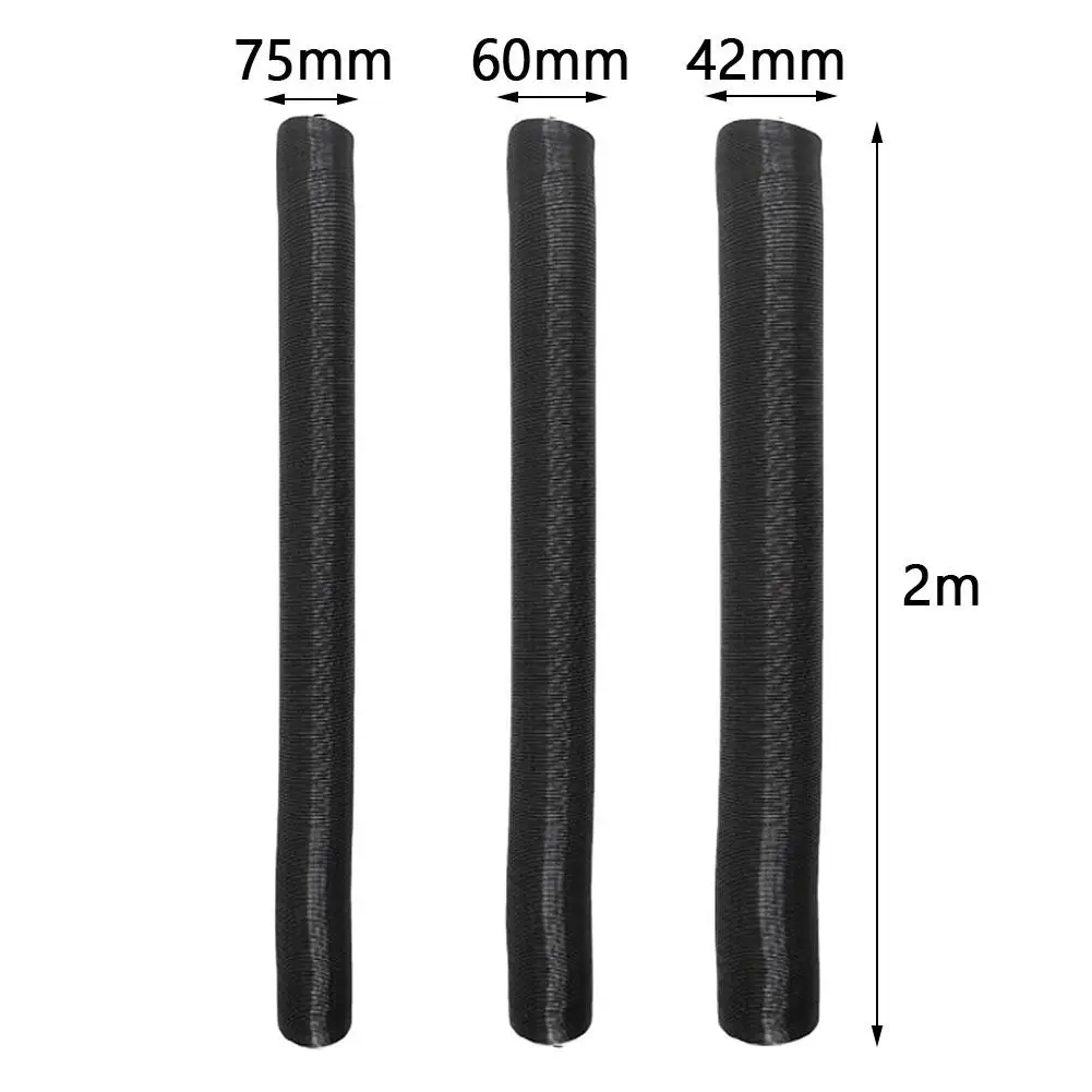 42mm 60mm 75mm Diameter 2 m Length Air Parking Heater Duct Pipe Tube Hose For Webasto Eberspacher Car Camper