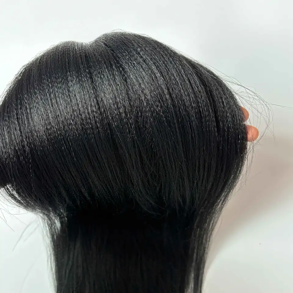 Extensiones de cabello para mujer, trenzas de caja, crochet fácil, cabello pre-estirado, sintético ignífugo 6