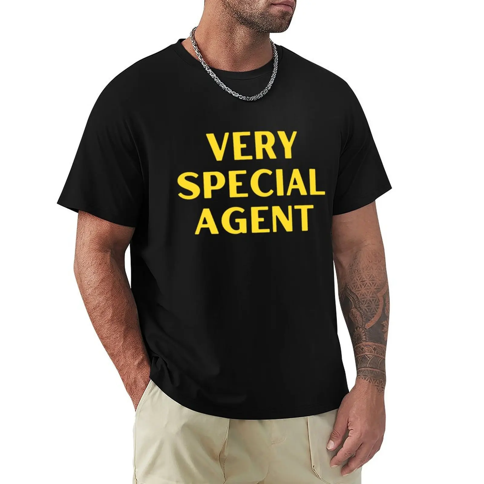 Very Special Agent T-Shirt t shirts for man cotton T-Shirt