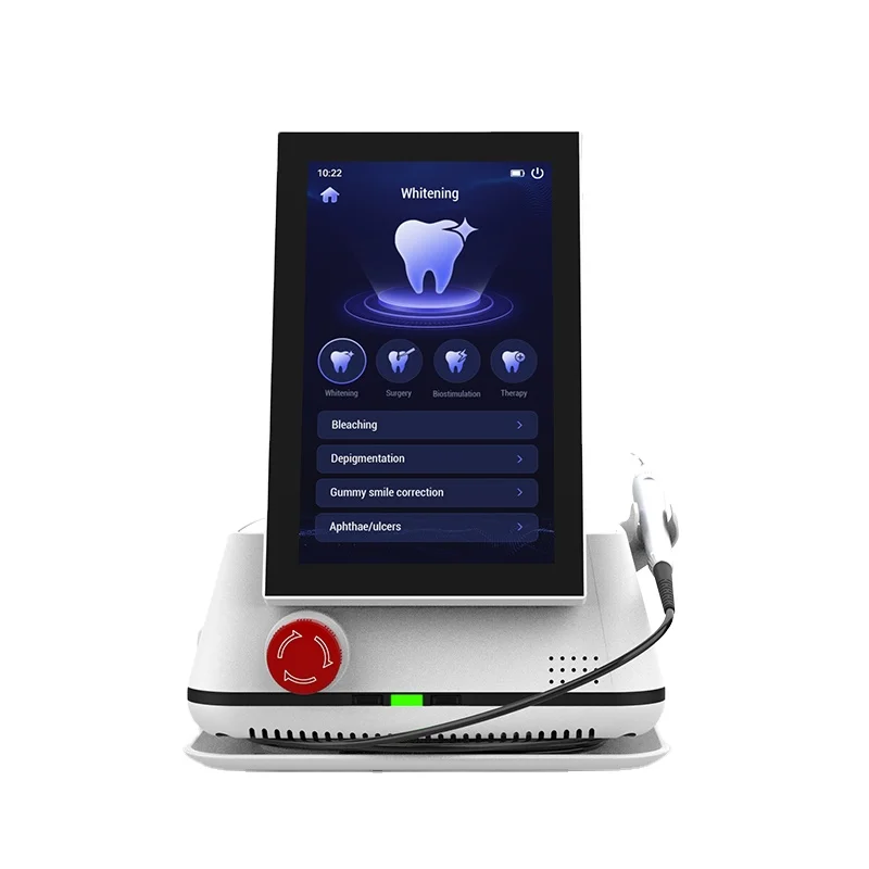 

Medical Diode Denta Equipment 980nm Endo Periodontic 450 Soft-tissue Surgery Gingivoplasty Blue Light Tooth Whiten Device