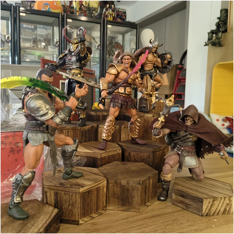 

Hs Studio Omen Savage Forge Wave 2 Series 1/12 Scale Highly Articulated Barbarian Action Figure Collectible Model For Adult Coll