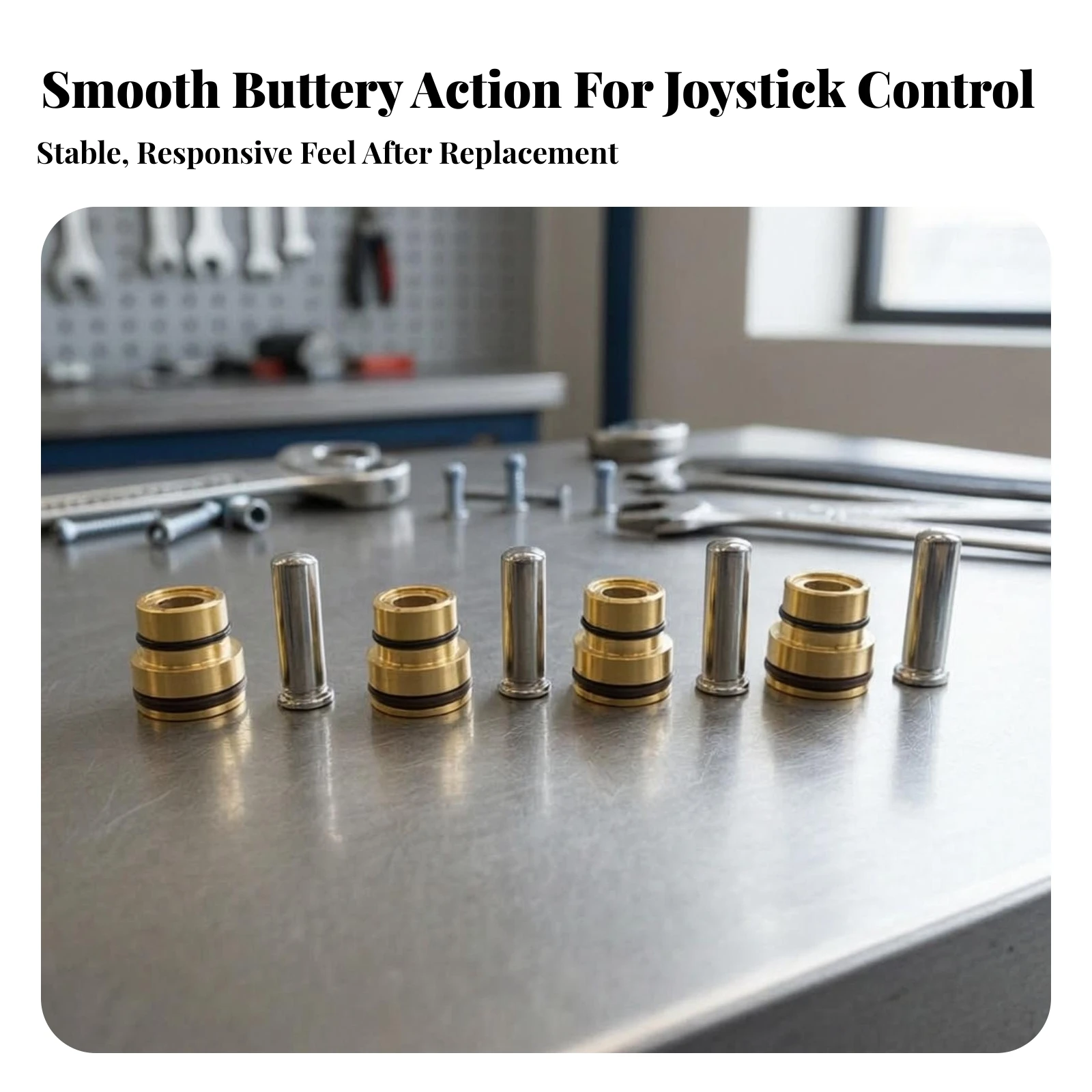 Excavator Joystick Control Valve Wear Resistant Excavator Joystick Valve Long-Lasting High Strength for Repair Technicians