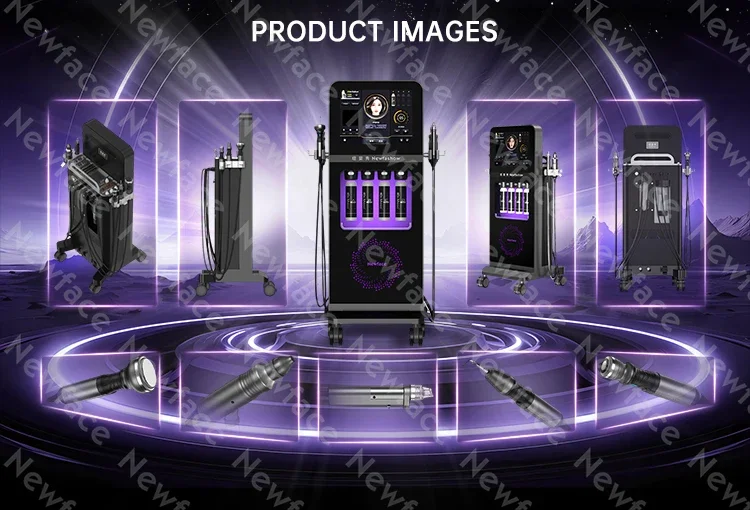 NewFace High Performance Hydra Skin Purifying Revitalizing Cleansing Hydro Beauty Professional Facial Machine Manufacturer