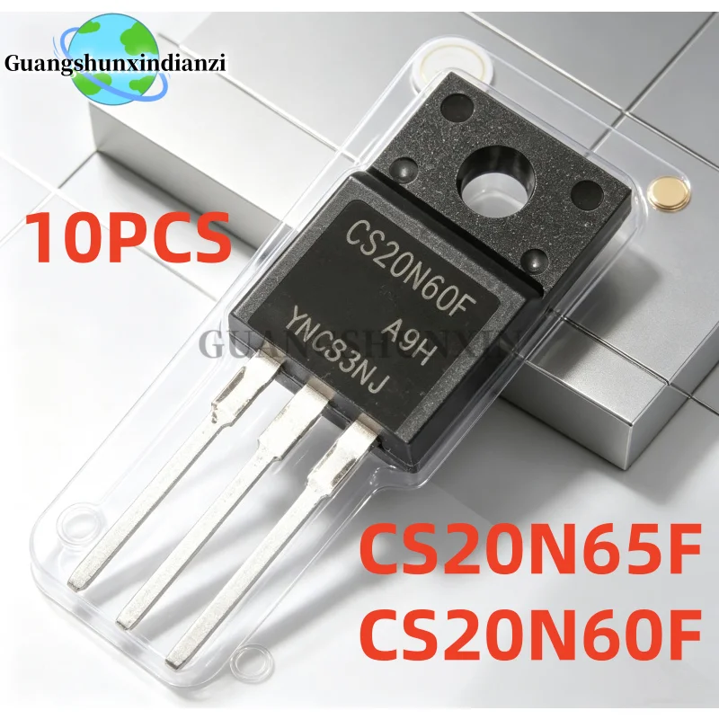 10/Pcs New CS20N65FA9H CS20N65F 20N65 CS20N60FA9H CS20N60F 20N60 TO-220F MOS FET 20A 650V 600V In Stock