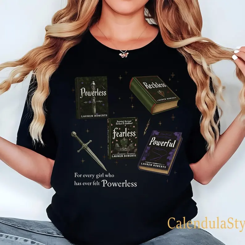 Powerless Lauren Roberts, Kai Azer I Love You in Powerless, Kai and Paedyn Shirt, Booktok Merch, Reckless Book, T-Shirt