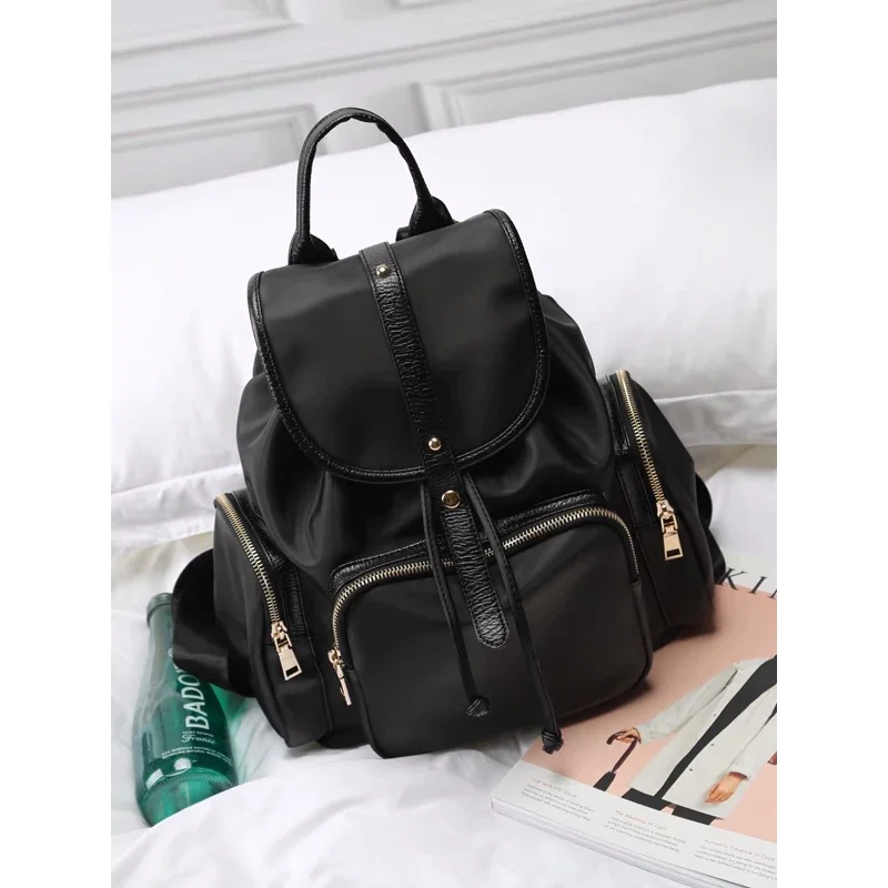 

Women‘s Backpack Preppy Style Pu Leather Women Backpack Niche Design College School Backpack for Women Travel Girls Daypack