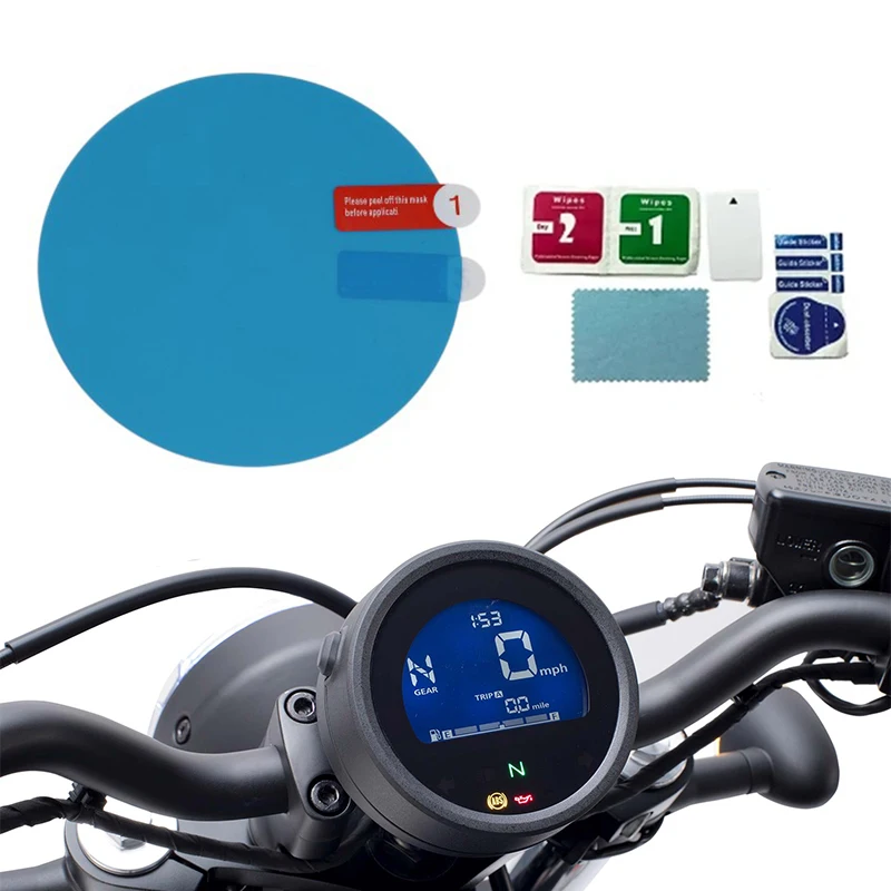 

Для Honda Rebel 500 CMX250 CMX500 CMX300 500 CL500 2020-2024 Защитная пленка для приборной панели мотоцикла, защитная пленка для экрана от царапин