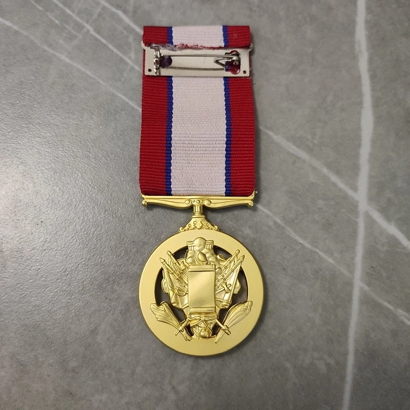United States Army Outstanding Service Medal Commendation Badge Ribbon Medal for Military Fan Collection Gift Decoration Craft