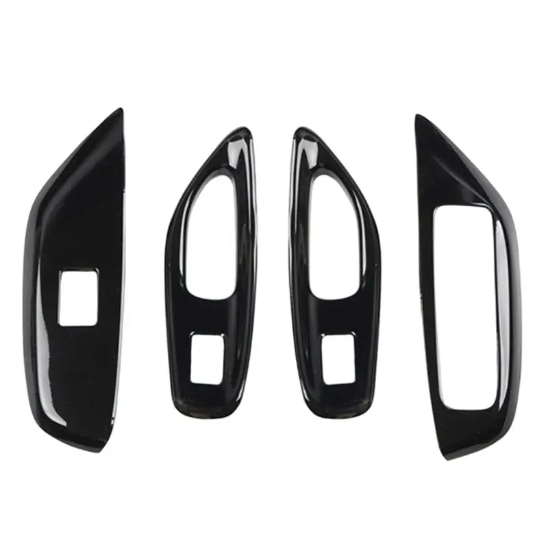 ABQB-Car Window Lift Switch Panel Trim Cover For Toyota Yaris Cross 2020-20224 Only RHD Interior Parts