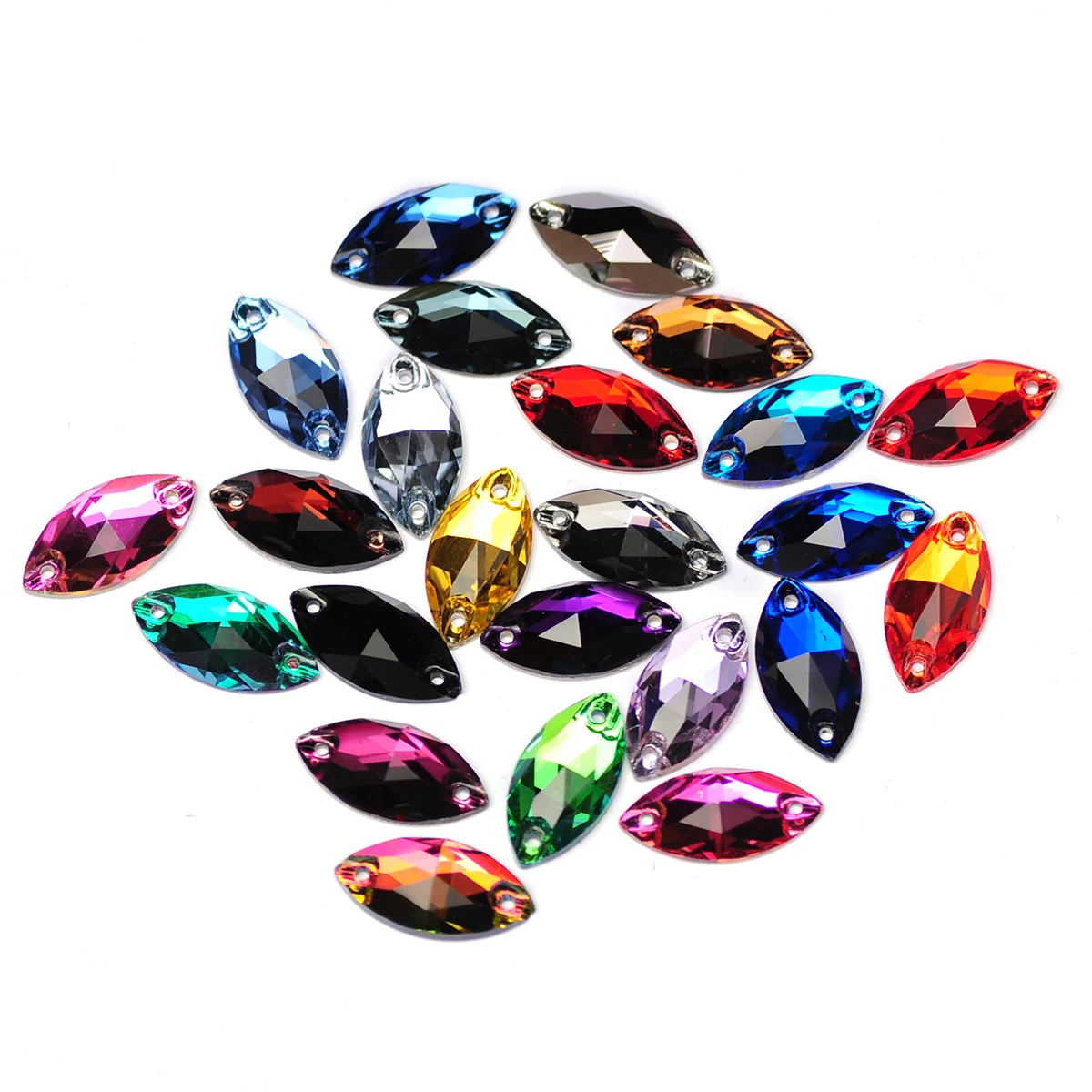 

K9 Navette Высокое качество стекло пришить стразы кристалл с плоской задней частью шитье стразы камни одежда свадебное платье аппликации