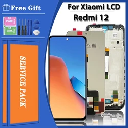 6.79''for Xiaomi Redmi 12 LCD 23053RN02A Display Touch Screen Digitizer Assembly Redmi12 LCD Display Replacement Repair Parts