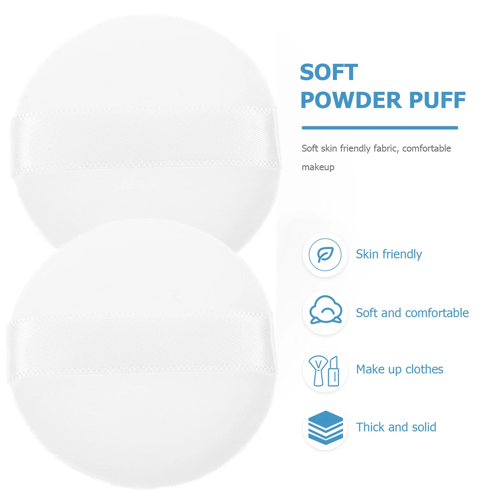 20 個フロッキングメイクアップ小さなフェイスパウダーパッド快適なメイクアップツールナチュラル仕上げ化粧品アプリケーター