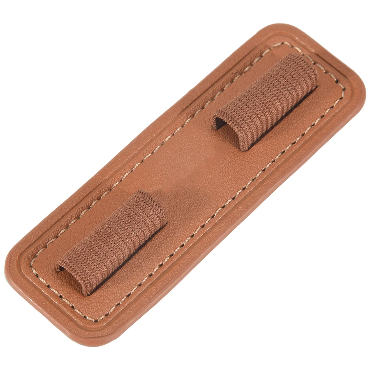 

A66Z Универсальный держатель для стилуса, наклейка для карандаша для iPad Table, сенсорная ручка M-карандаш, чехол с защитой от потери - коричневый