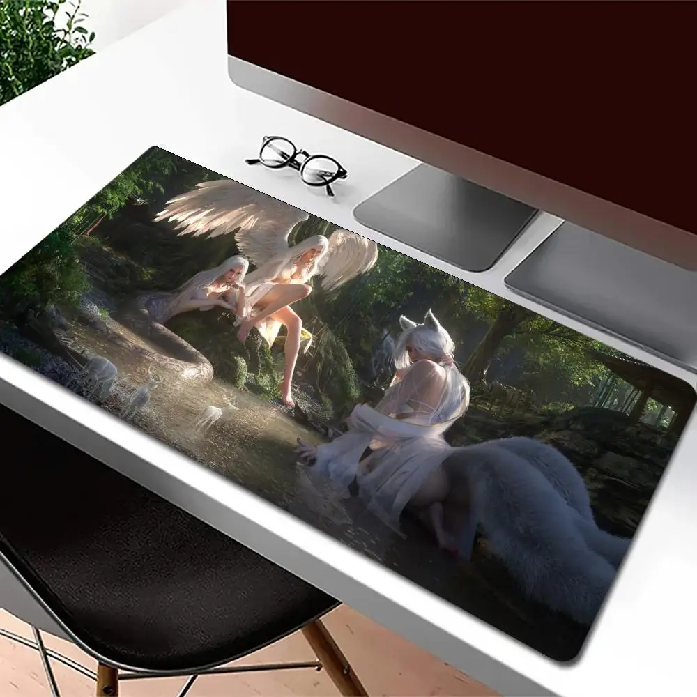 Forest girl Gaming Mats Extend - Desk Setup Girl のレビューと価格