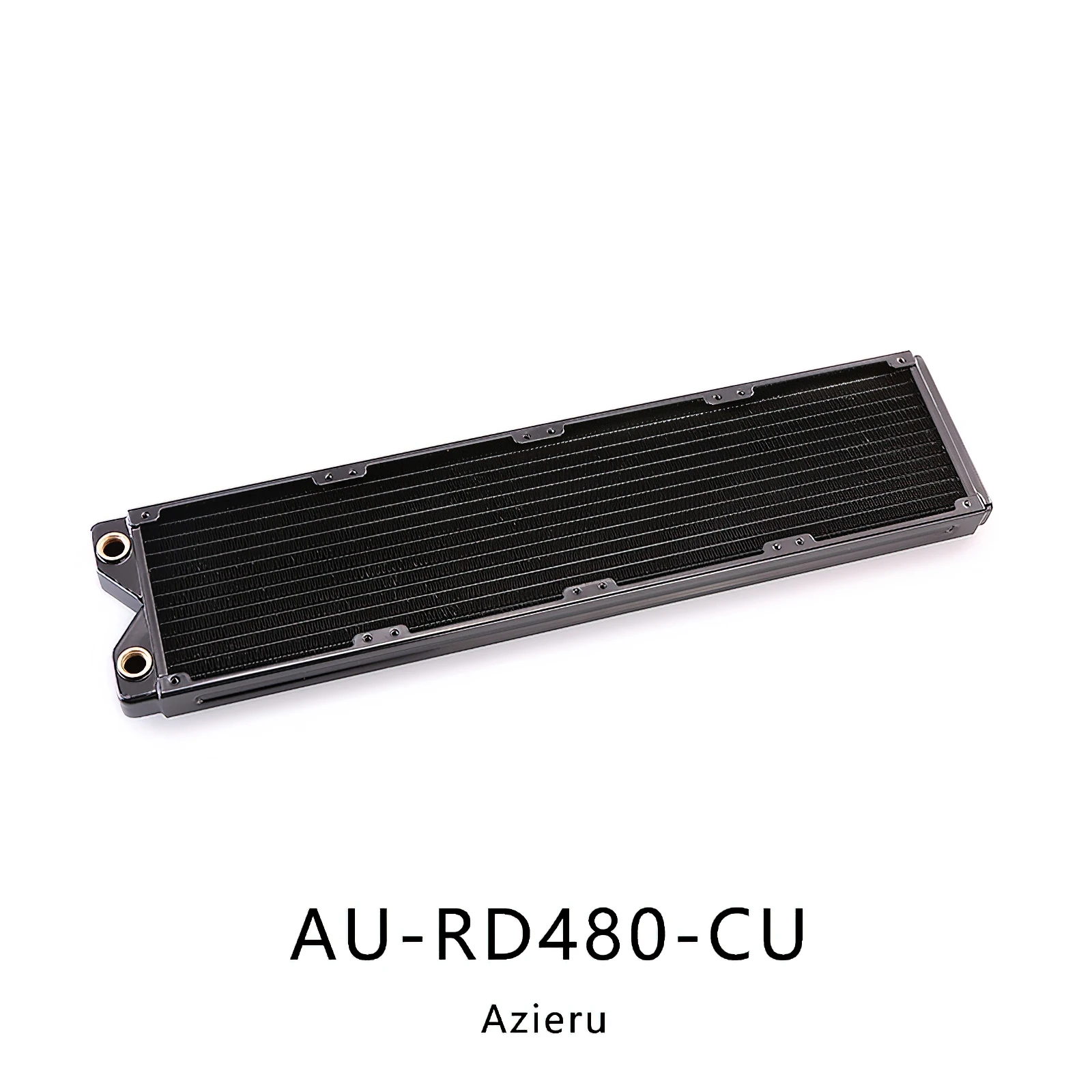 Bykski Azieru 480mm 4 x 12cm Copper Radiator Water Cooling Cooler Heat Exchanger AU-RD480-CU