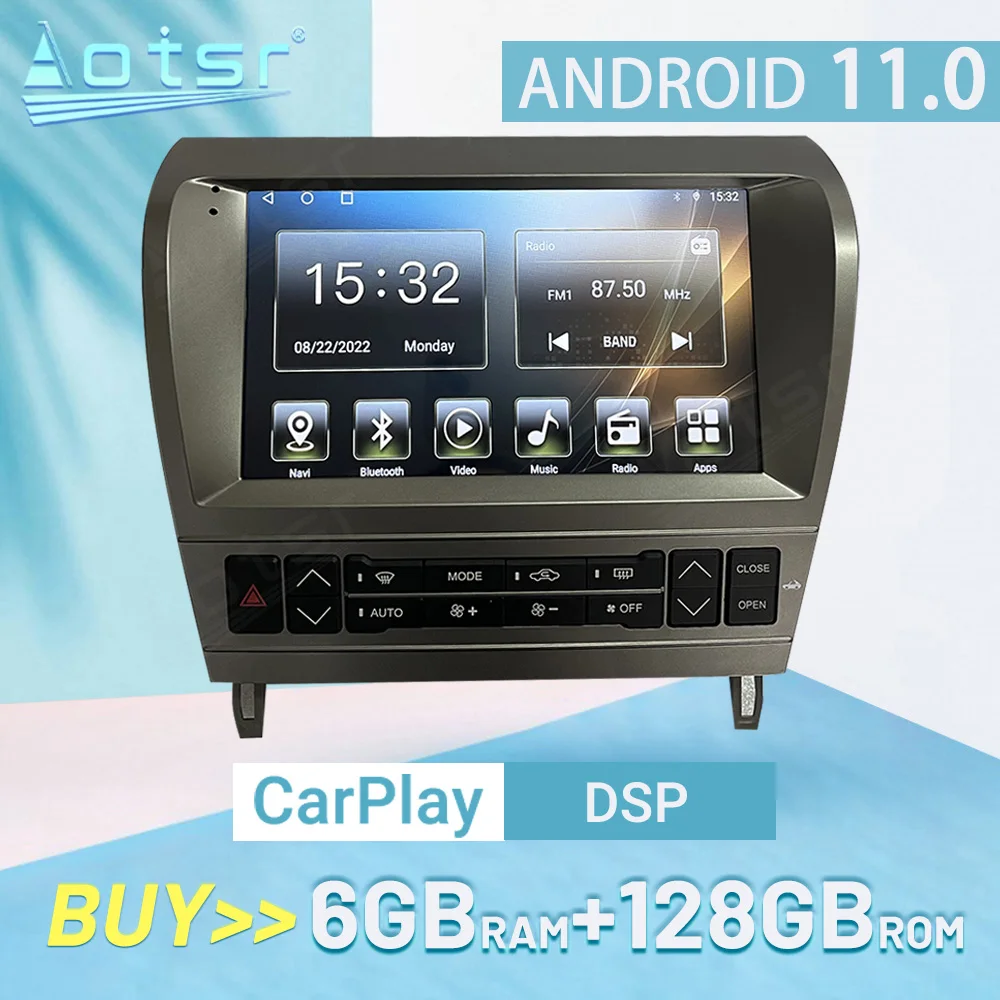 CarPlay For Lexus SC430 2001-2010 Android Car Radio Stereo Automotive Multimedia Player GPS Navigation Head Unit car accessories