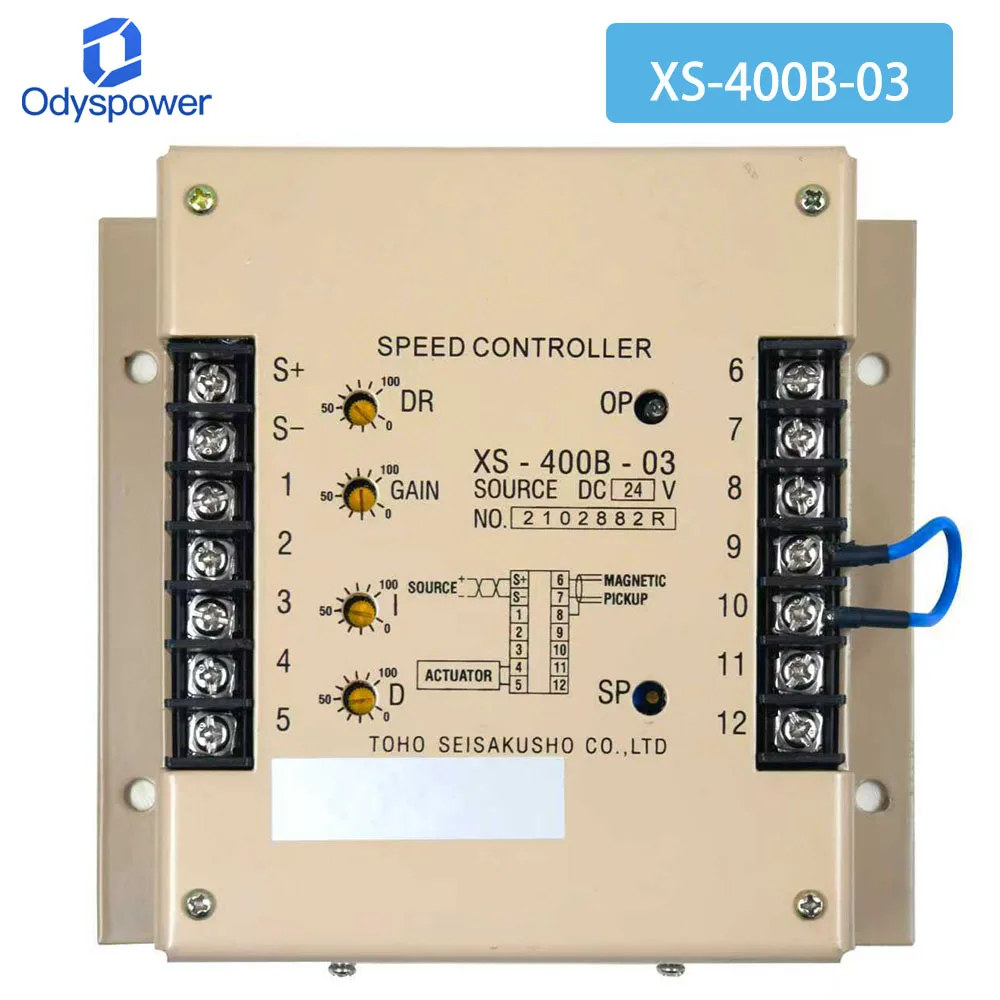 XS-400B-03 DC24V Diesel Generator Speed Governor, Industrial Engine Speed Controller Japan Origin Replacement Spare Part for Gen