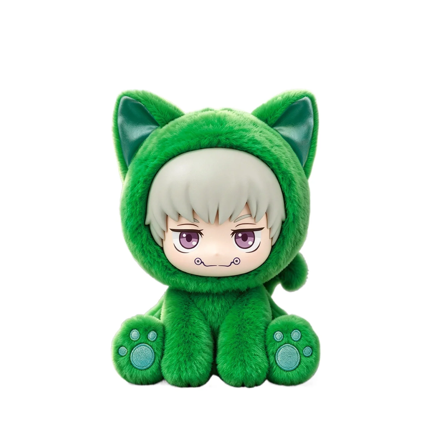 Neue Original EAKI Jujutsu Kaisen Katzen-Sitzparty-Serie Blindbox Anime-Charakterpuppen-Sammlung Feiertagsgeschenke Auf Lager