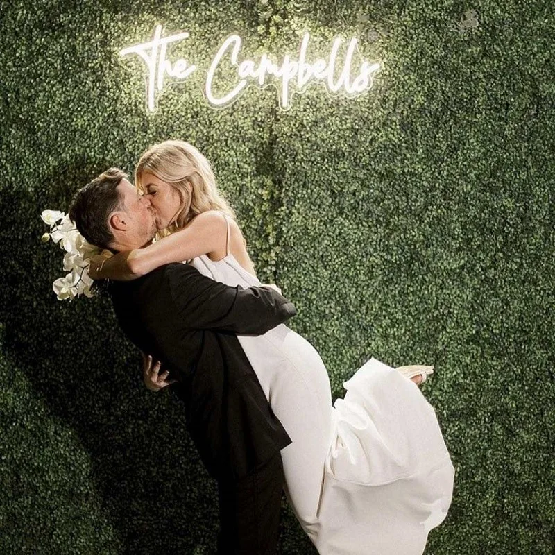 Neon LED Sign Custom For Wedding Party Personalized Neon Room Decor Happy Birthday Celebration Activities