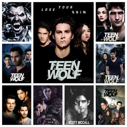 Teen Wolf Diamond Art Painting Kits Fantasy Werewolf Tv Series Full Drills Mosaic Cross Stitch Handmade Craft Room Decor Gift