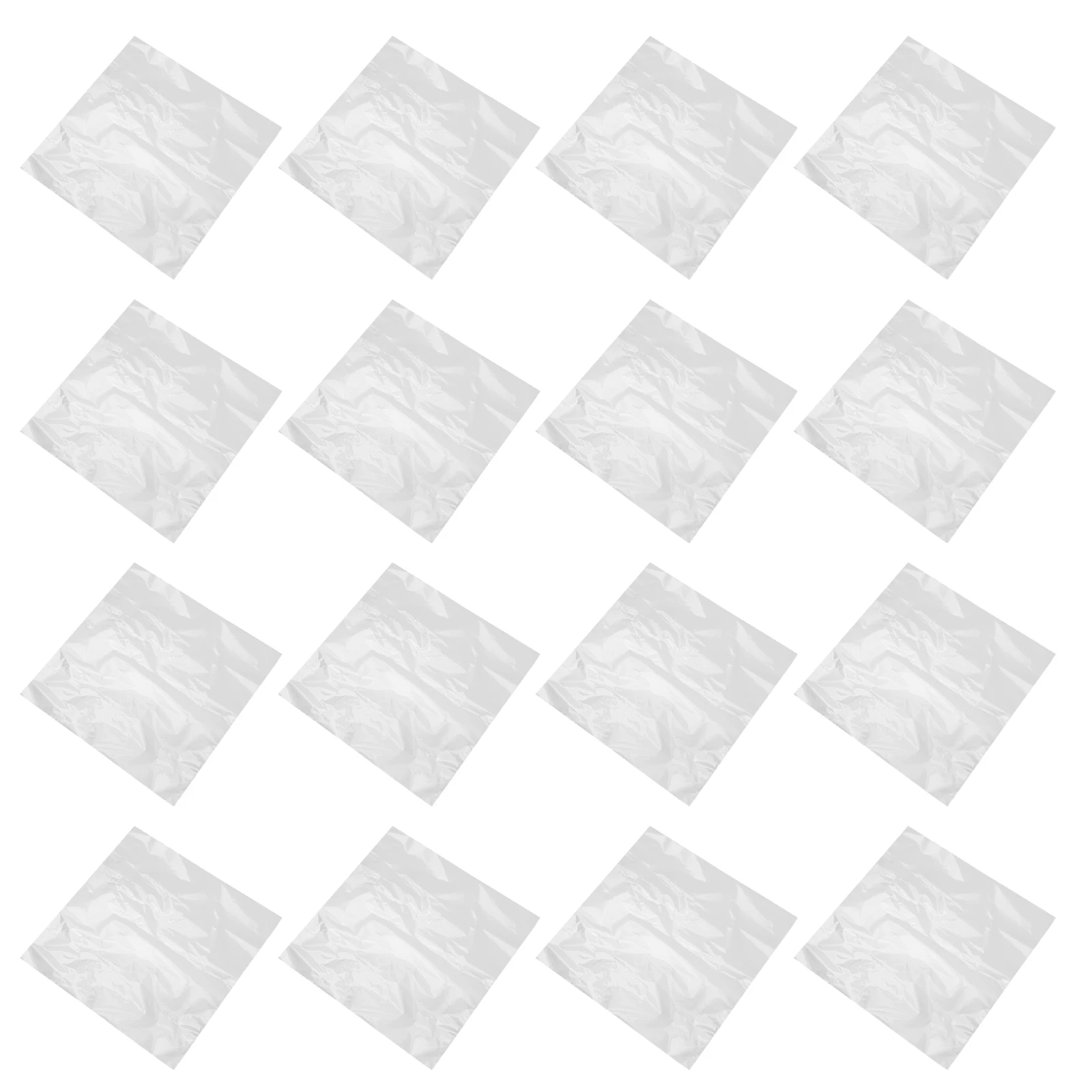 

100 Pcs Flower Packaging Transparent Paper Wrapping Clear Film Floral Plastic for Bouquet Material Waterproof Flowers