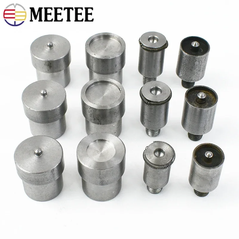 1Set Hand Pressing Machine Tools for 655/633/831# Snap Buttons Replacement Mold Spare Parts Fastener DIY Dies