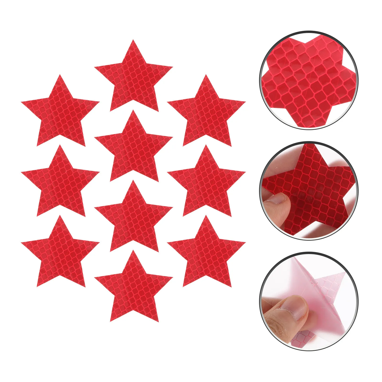 

10Pcs Reflective Warning Stickers Collision Prevention Night Glow Reflective Tape for Cars Bicycle Motorcycle Safety Decals