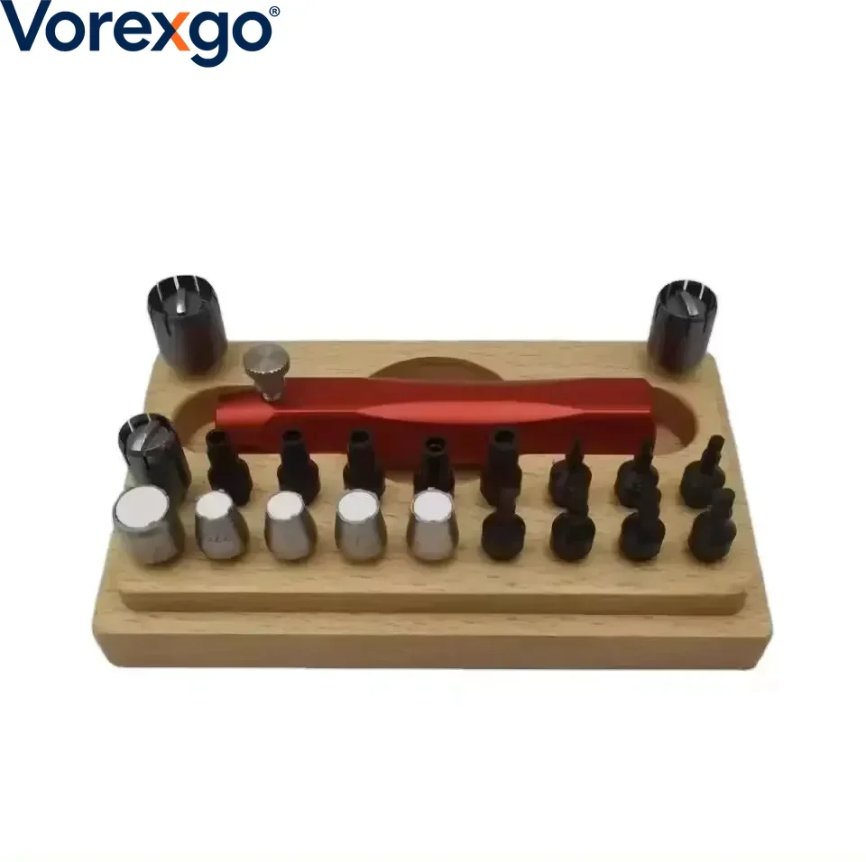 Watch repair tool 7750/2892/L888 20PCS set watch crown shell tube disassembly tool, professional watchmaker