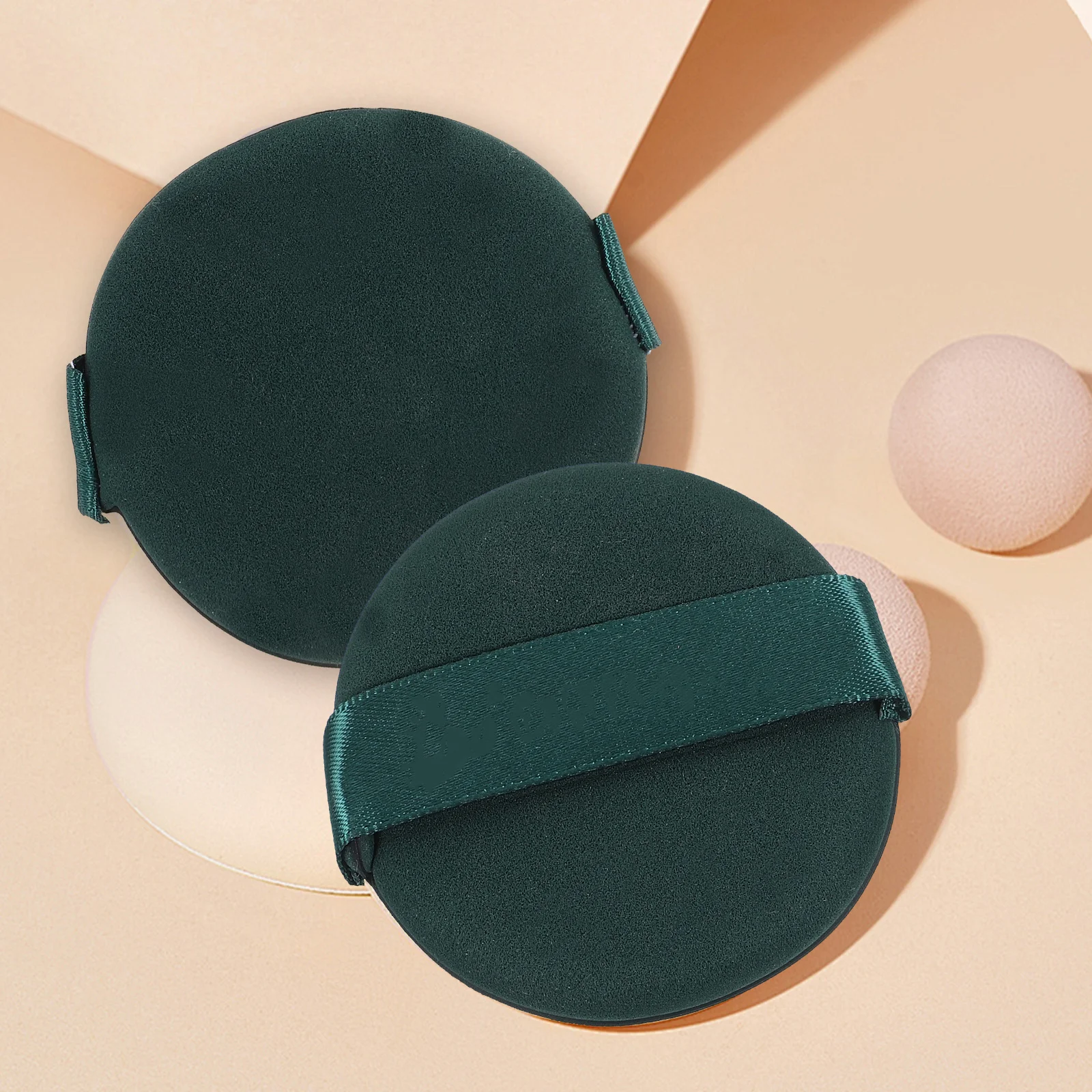 7 個のメイクアップソフトアプリケーター ファンデーションプライマー フェイスパウダー用 メイクアップアプリケーター ファンデーション用