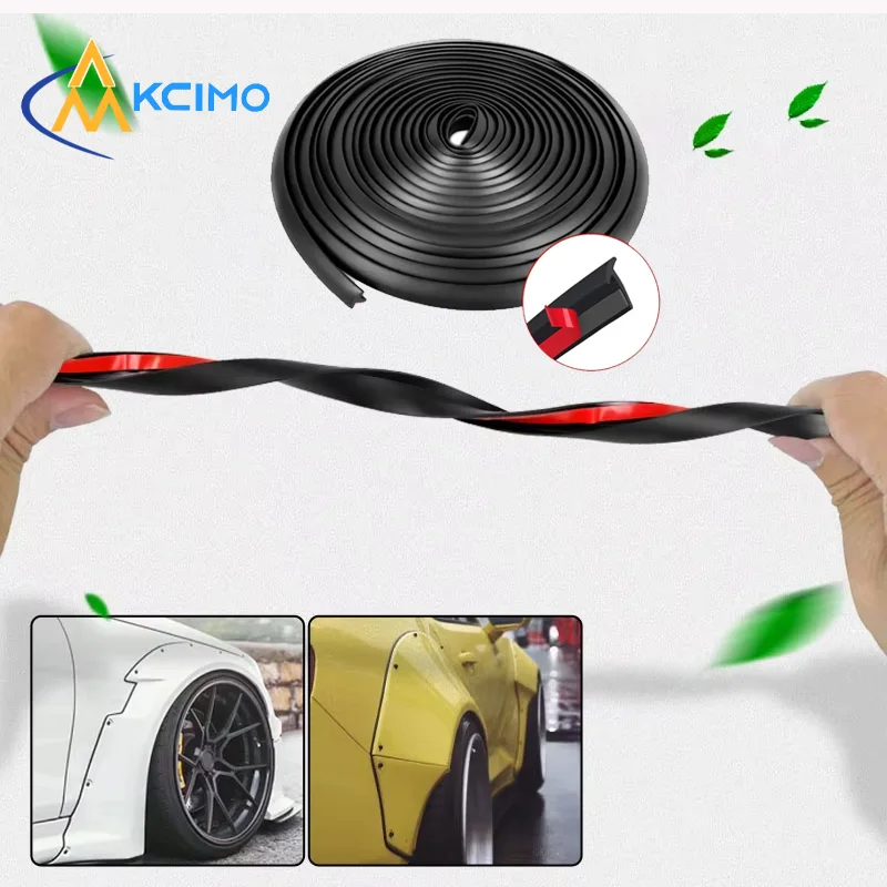 

4M T-Shape Rubber Sealing Strip for Automobile, Windshield and Roof Soundproof Seal, Waterproof Dustproof Weatherstrip Car