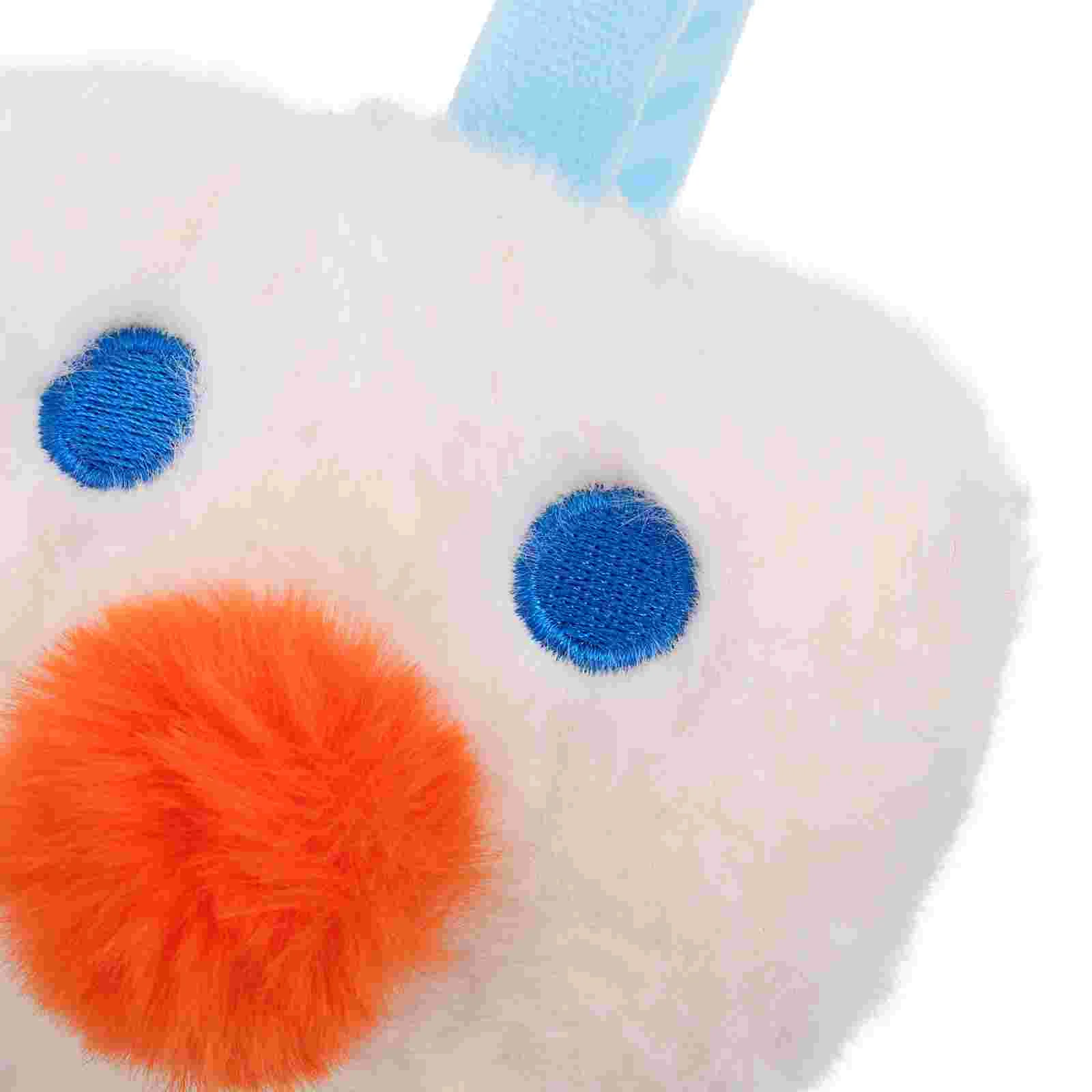 Plush Snowman Winter Outfits Covers for Cold Weather Women Warmers Kids Cute