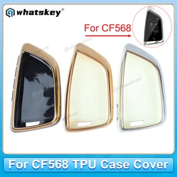 WhatsKey CF568 LCD Smart Remote Car Key Cover TUP Cover Case Protector Catena CF568 Display Chiave per Protezione Anti Caduta Perdere