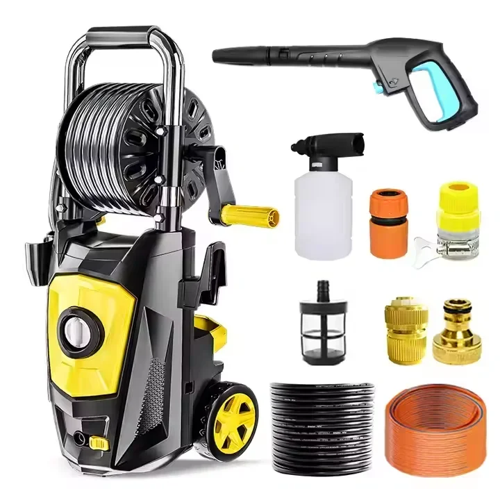 

Household Reel Industrial Commercial Automatic Power Washer High Pressure Cleaners 2300w