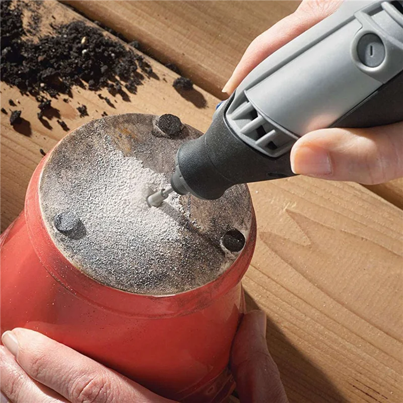 فلاش تريند 40 قطعة بت طحن الماس 4 مللي متر الاسطوانة طحن بت الروتاري الماس لدغ مجموعة لمعظم أداة دوارة بت طاحونة