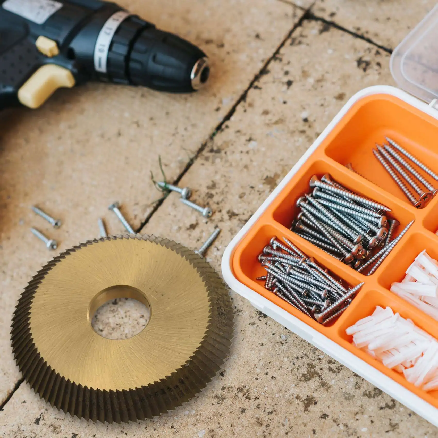 Titanium Plating 60X6X16mm Key Cutting Blade for All Horizontal Key Machine Disk Cutter