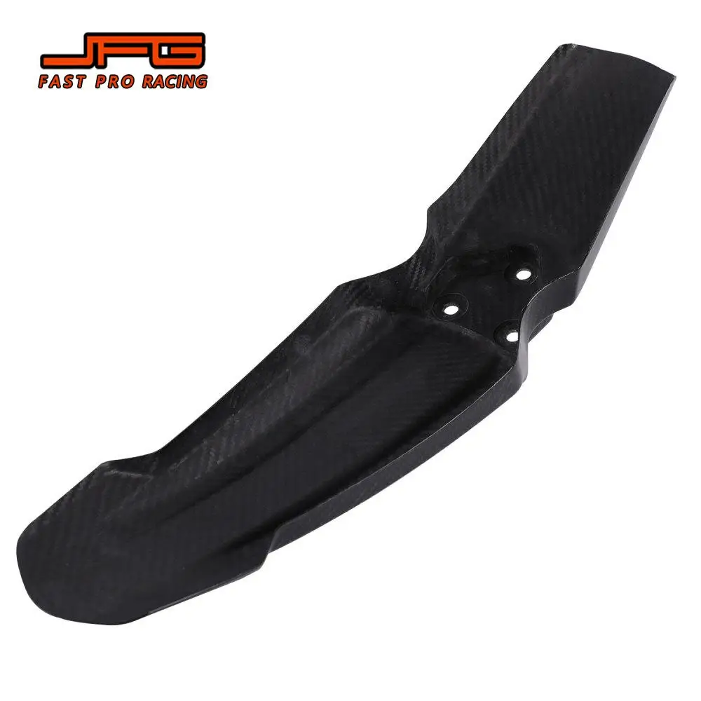 ل Eride Pro SS Funparts الجبهة الحاجز دراجة نارية اكسسوارات واقي من الطين غطاء ألياف الكربون عجلة حماية واقيات الطين الترابية دراجة
