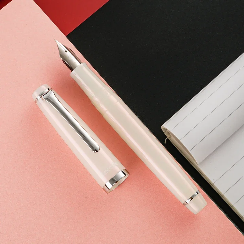 

Горячая новинка: Оригинальная японская перьевая ручка SAILOR Write Le Flat Top с белым жемчугом, черным кристаллом, розовым кристаллом, Lecoule, для студентов, модель 0311