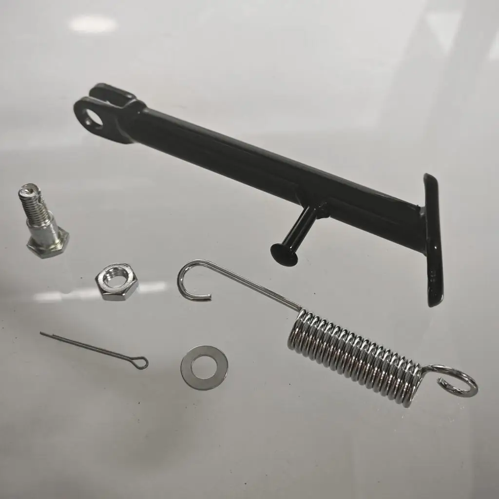 Durable Metal Kick Stand Motorcycle Leg Support for PW80 Side Stand Accessory Fits PY80 LC80