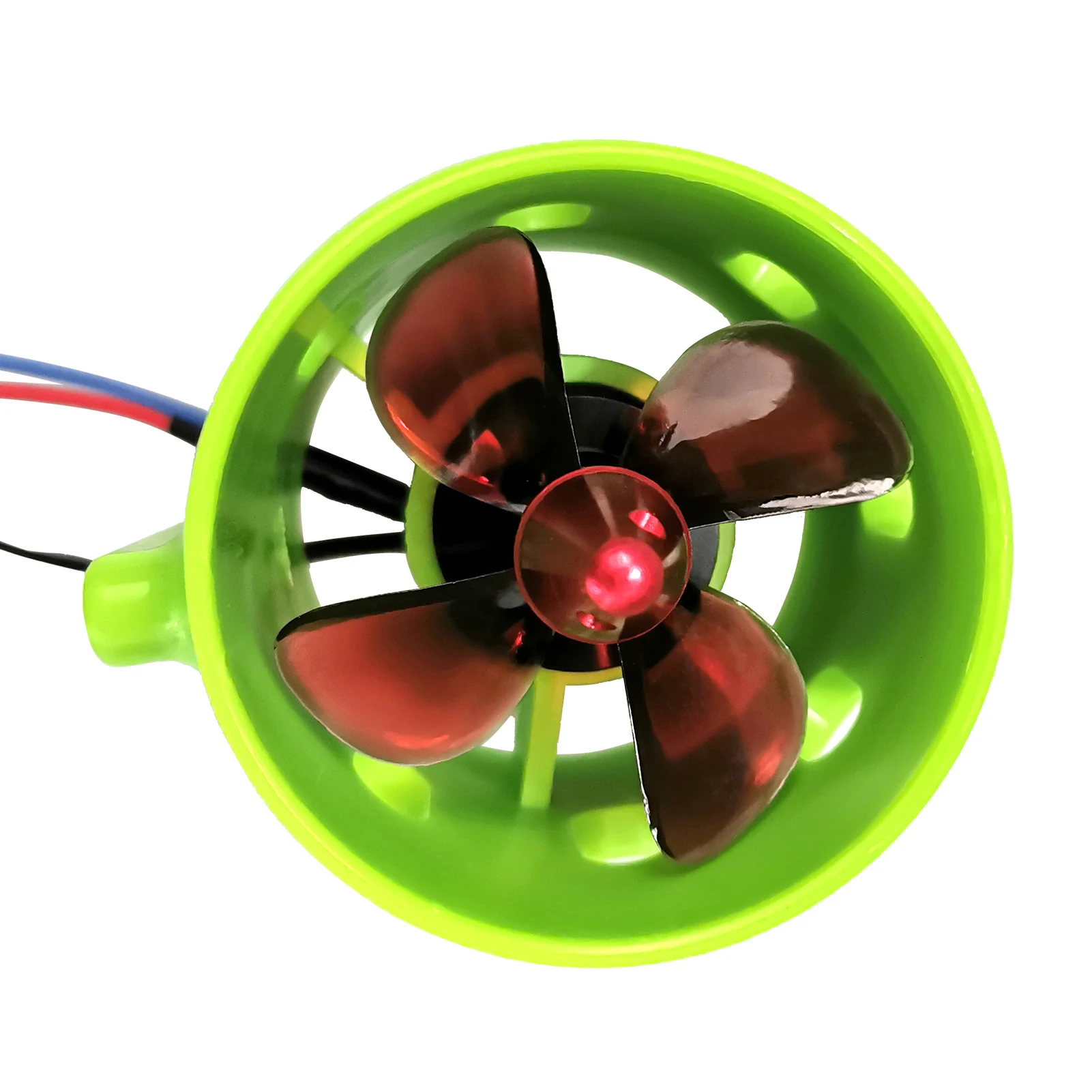 1000KV Underwater Brushless Motor Clockwise with with 4-Blade Propellers 12-24V Waterproof Electric Motor Drive Engine