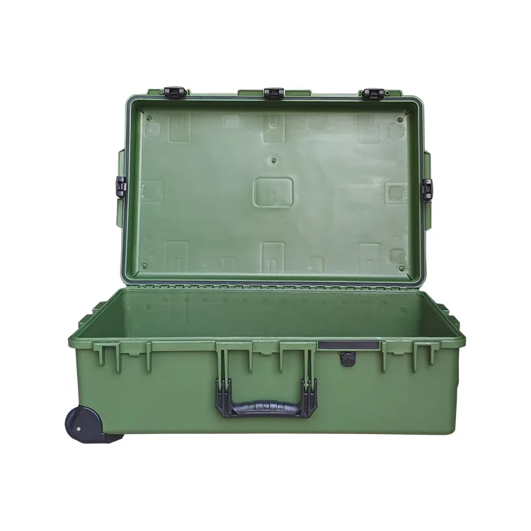 Tricases Factory OEM/ODM harter IP67-Kunststoff großer Koffer Trolley-Werkzeugkoffer mit vorgeschnittenem Schaumstoff M2950
