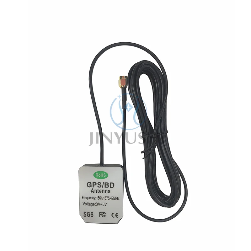 EM5038 3m Cable GPS Beidou Antenna External Car GPS Receiver Signal Amplifier SMA BNC TNC MCX MMCX Magnetic 1575.42Mhz Antenna