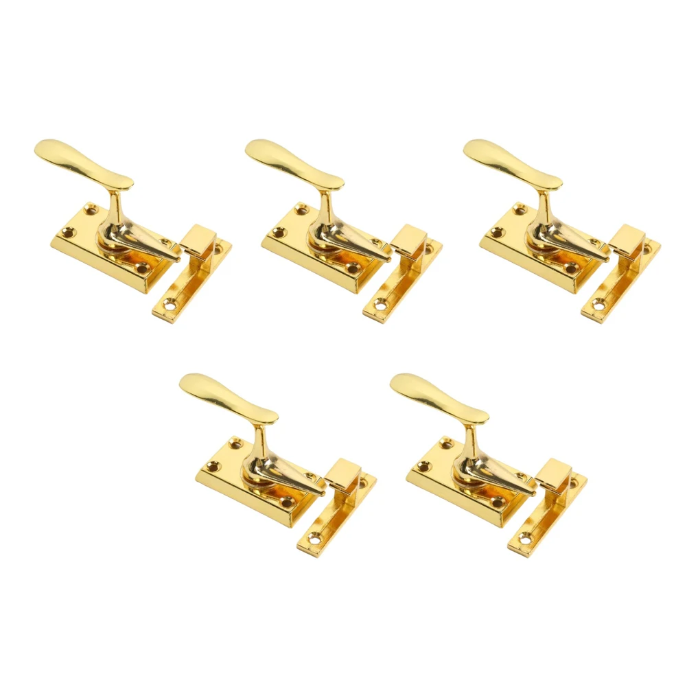 Twist Operated Zinc Alloy Latch Lock 20 Pack for Interior Doors Adaptive Stepped Design Handles 15mm Frame Variance