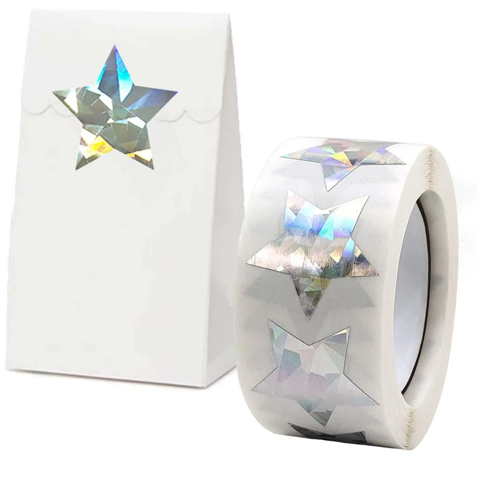 2-4pack 500x Star Stickers DIY Stickers Self Adhesive Envelope Stickers for