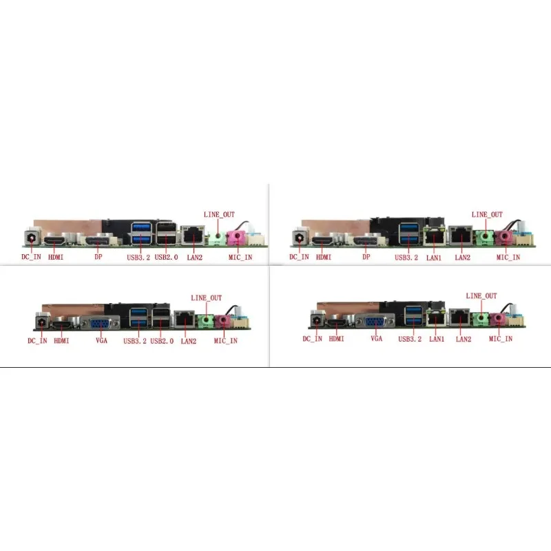 

NEW ELSKY Mini ITX Motherboard With 2/6*COM 1/2*LAN 4K 2*DDR4-64G Support Comet Lake 10th Gen Core I3 I5 I7 CPU