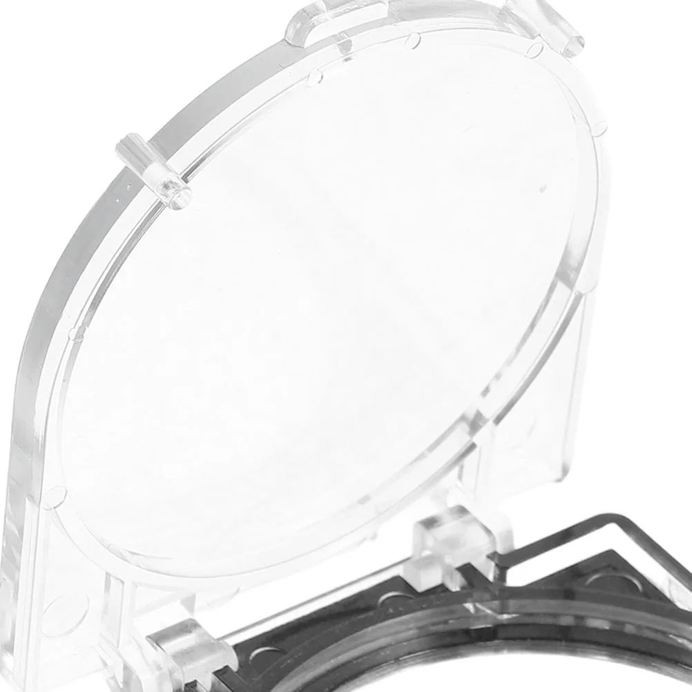 3 قطعة غطاء مفتاح دفع مقاوم للماء غطاء حماية من البلاستيك الشفاف لمعدات المكاتب المنزلية لاصق حارس السلامة في حالات الطوارئ