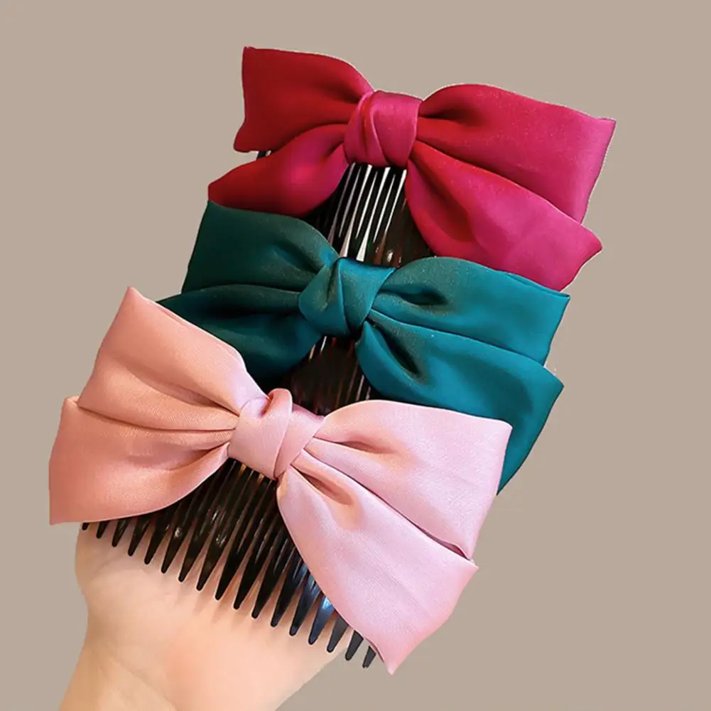 Clip Hair Eye-catching Bow-knot Large Hair Clips Hair Styling Gadgets for Dating